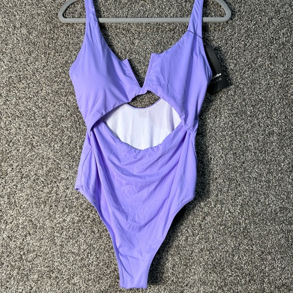 NWT Meyeeka Womens One Piece Swimsuit Tummy Control SZ XL - Picture 6 of 9